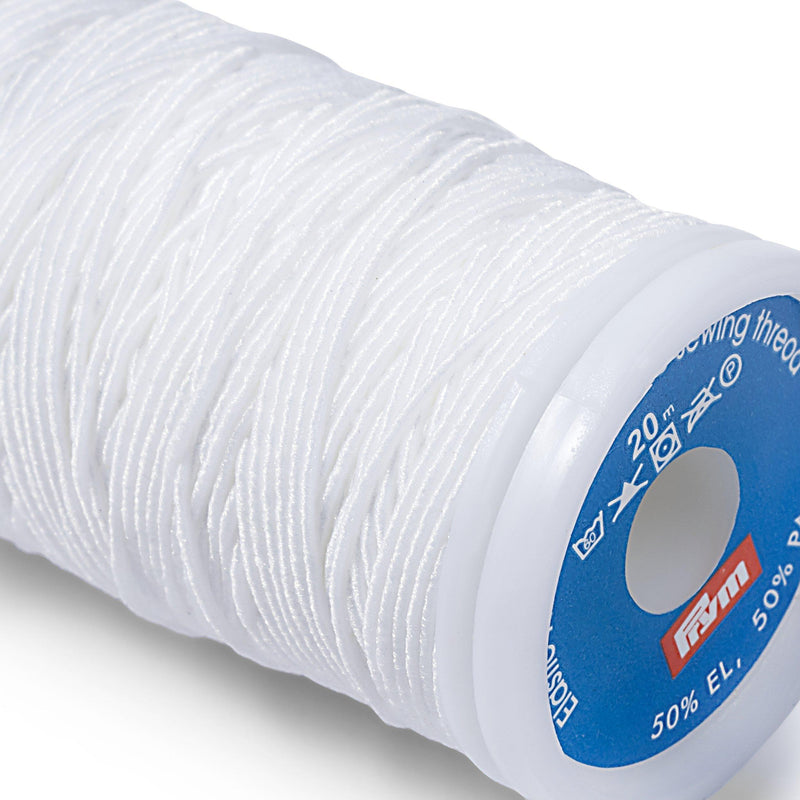 Prym elastic sewing thread 20m spool - British product