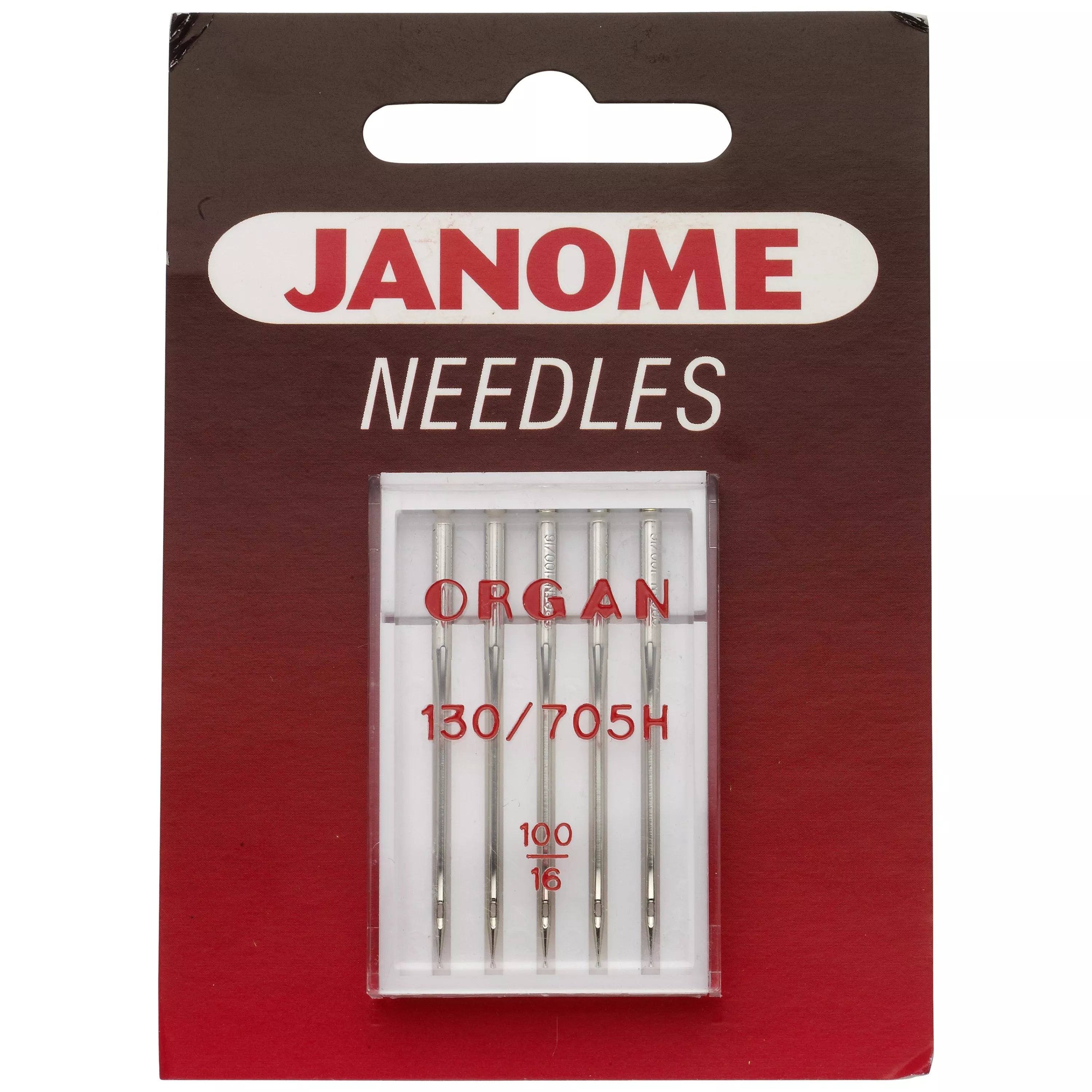 Janome sewing needles assorted pack of 5, UK version