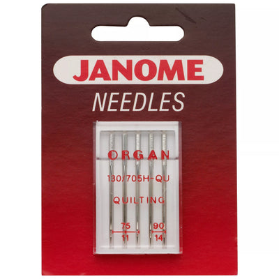 John Lewis Janome Quilting Needles Assorted Sizes Pack of 5- Buy online at McGrocer