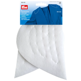 Prym set-in white shoulder pads with wadding pair, UK version