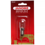 Janome XSA42 sewing machine light bulb 15W ES, UK version