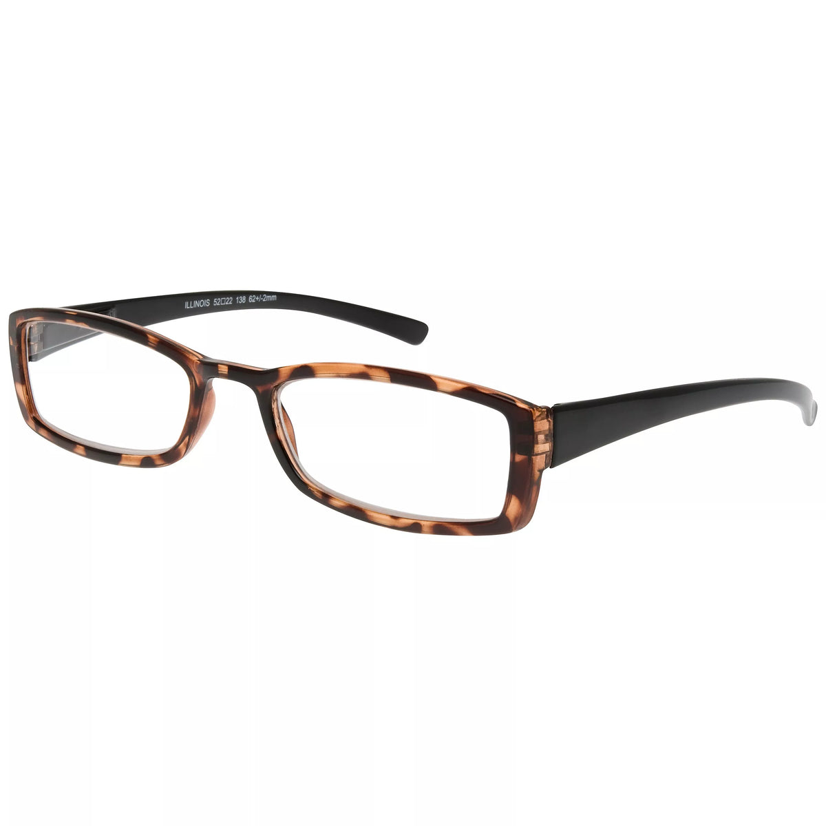 Magnif Eyes reading glasses Illinois shell frame, UK version