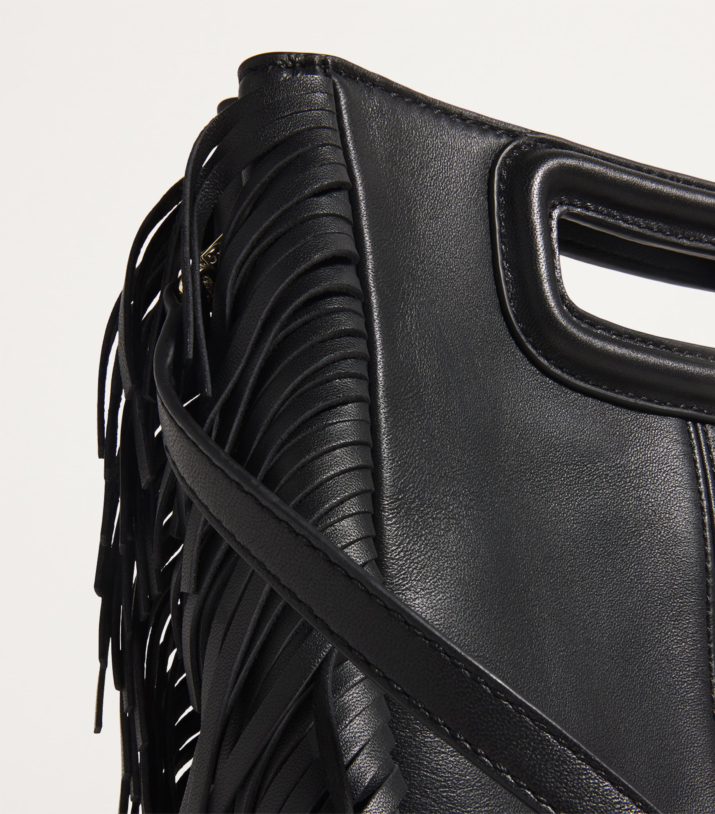 Maje M top-handle leather bag (British brand)