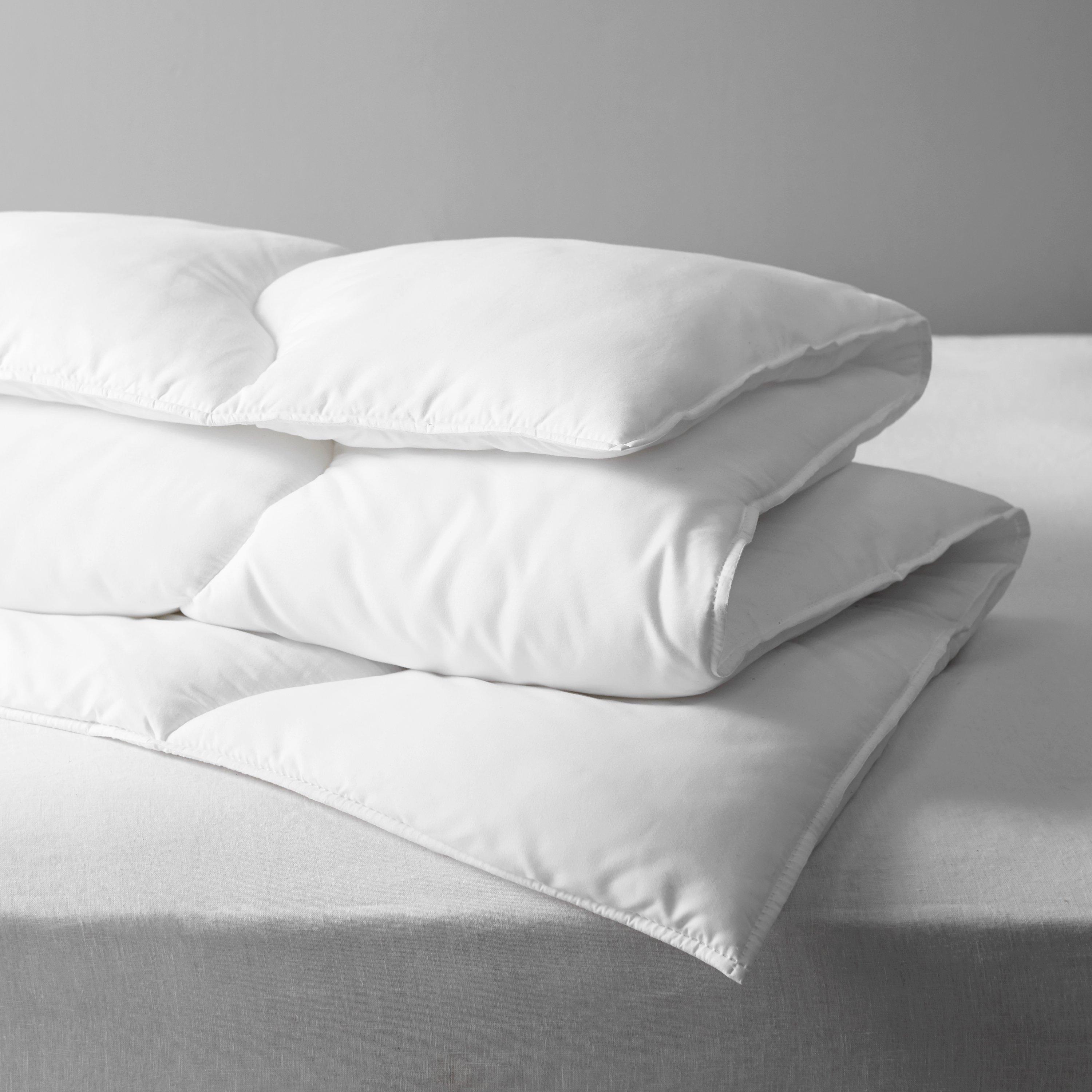 John Lewis synthetic soft touch washable duvet 13.5 tog single, UK version
