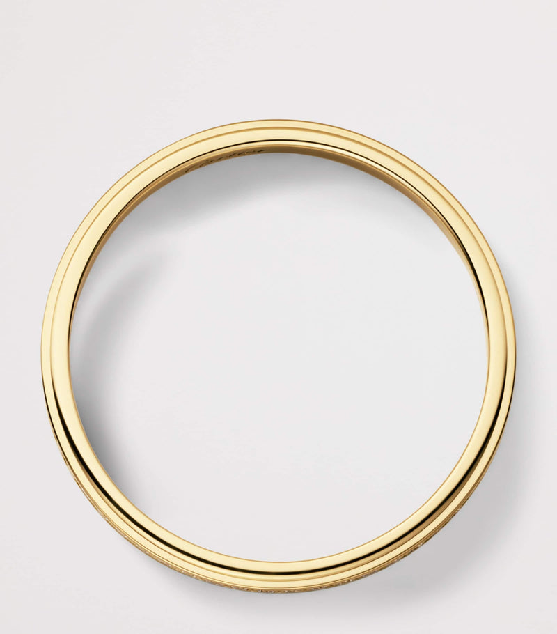Cartier d'Amour wedding ring yellow gold 2.3mm with diamonds, UK version