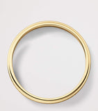 Cartier d'Amour wedding ring yellow gold 2.3mm with diamonds, UK version
