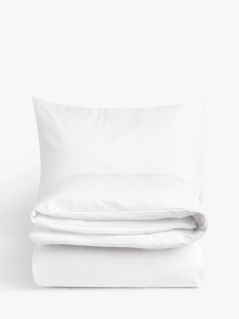 John Lewis Strada seersucker bedding collection, British product