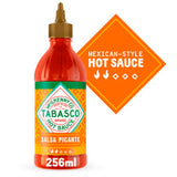 Tabasco Salsa Picante hot sauce 256ml, UK version