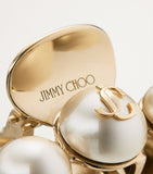 Jimmy Choo crystal-embellished claw hair clip - British product