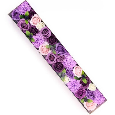 Superdrug Merci Boutique Purple Passion Soap Bouquet Long Box- Buy online at McGrocer