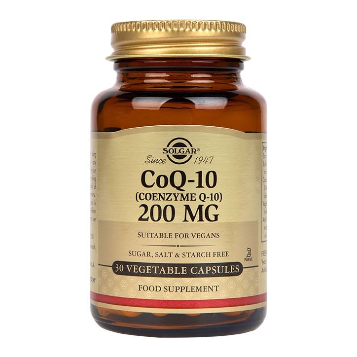 Solgar CoQ-10 200mg 30 Vegi Capsules