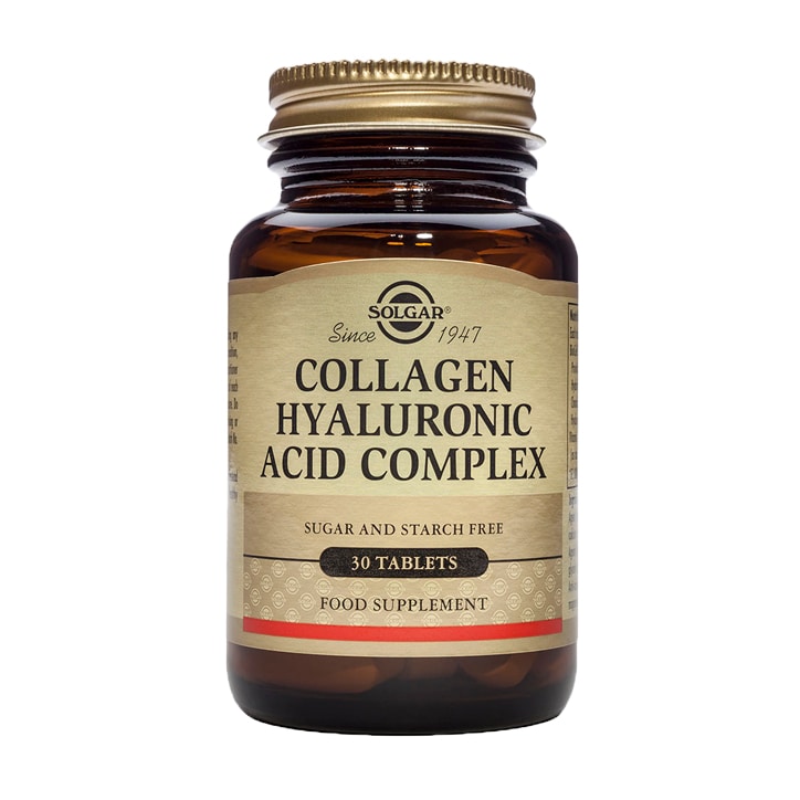 Solgar Collagen Hyaluronic Acid Complex 30 Tablets GOODS Holland&Barrett