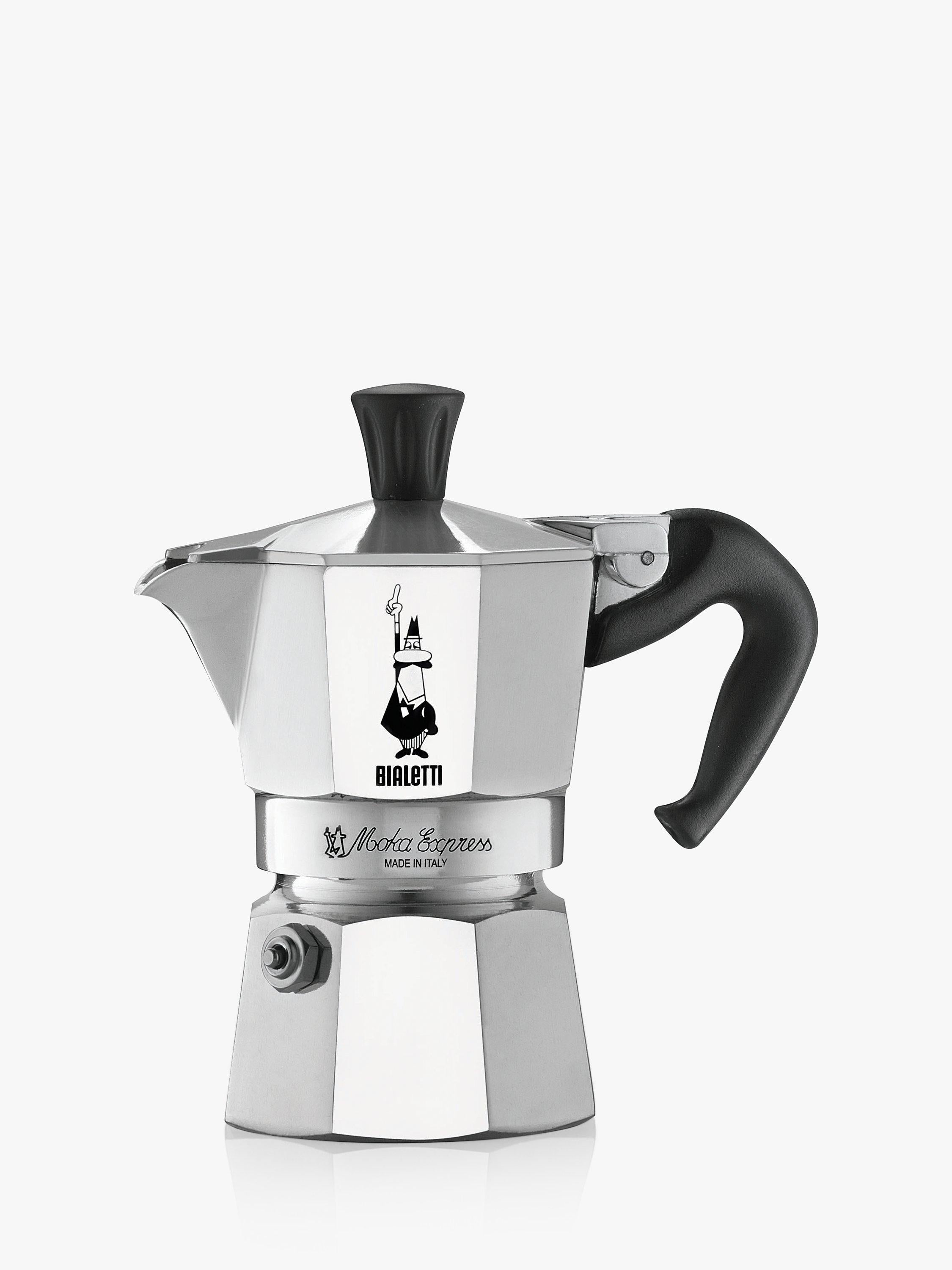 Bialetti Moka Express Hob Coffee Maker 1 Cup - British product