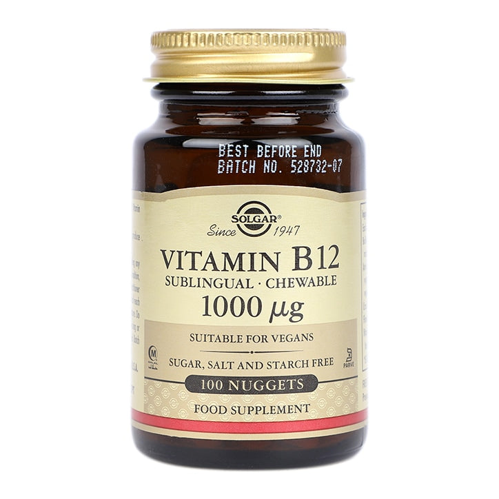 Solgar Vitamin B12 1000µg 100 Nuggets GOODS Holland&Barrett