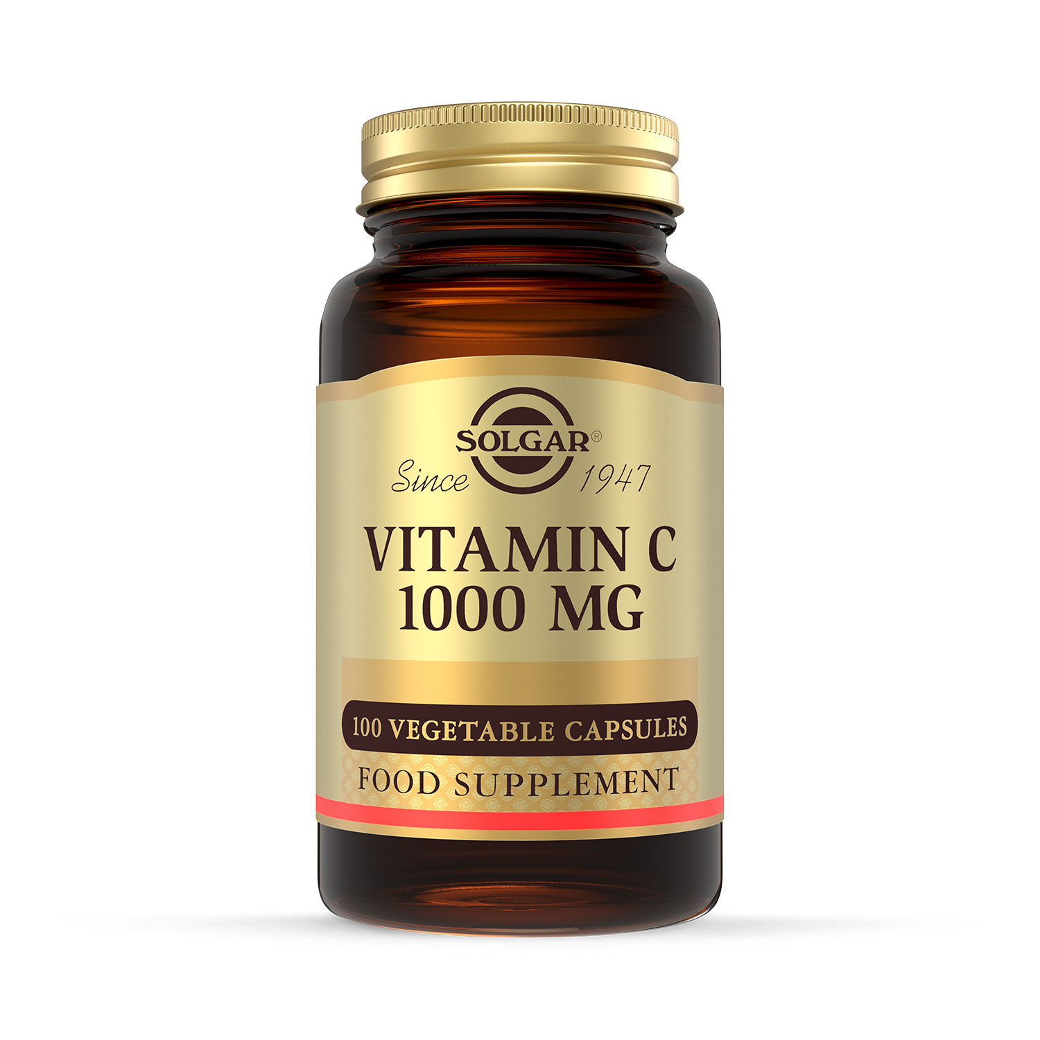 Solgar Vitamin C capsules 1000mg 100 count (British brand)