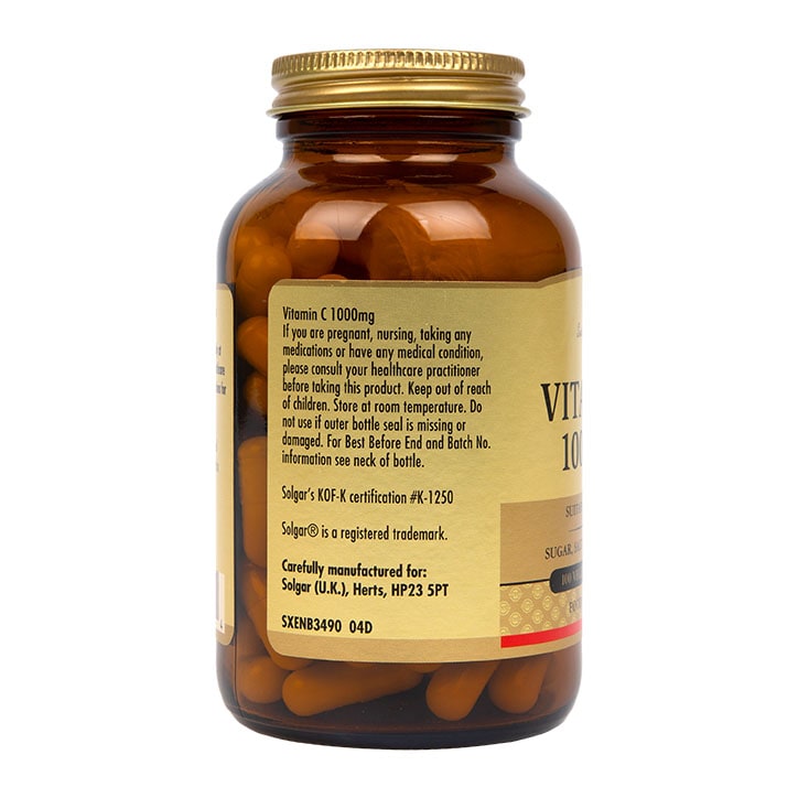 Solgar Vitamin C 1000mg 100 Vegi Capsules