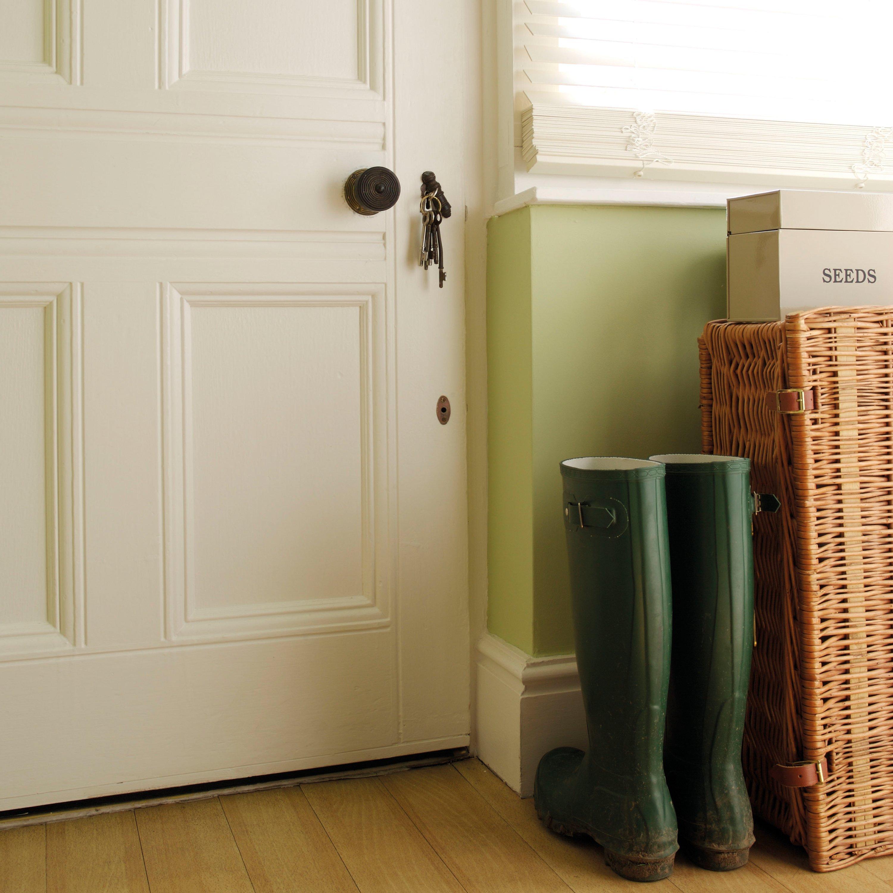 Little Greene Intelligent Eggshell paint in Neutral Whites, 1000ml (British brand)