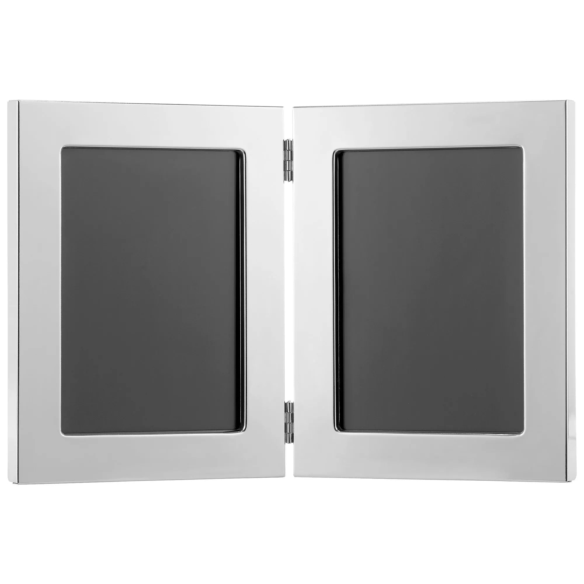 John Lewis double photo frame silver plated 18x13cm (British brand)