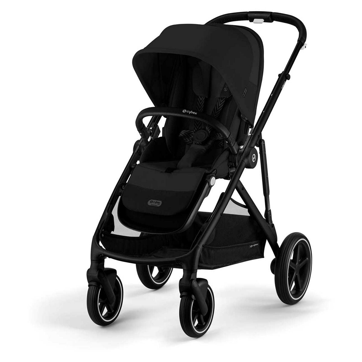 Cybex Gazelle S Single to Double Pushchair 2023 Black Frame – Moon Black GOODS Boots   