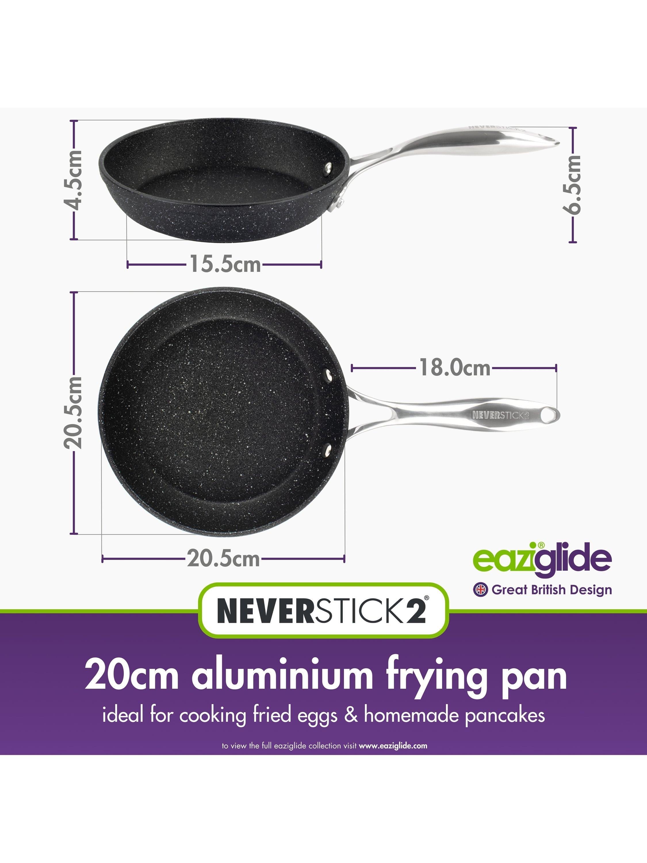 Eaziglide aluminium non-stick frying pan 30cm - British product