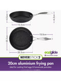 Eaziglide aluminium non-stick frying pan 30cm - British product