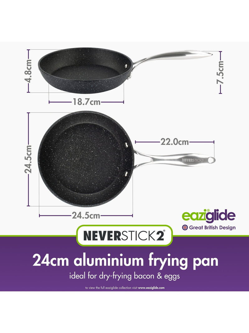 Eaziglide aluminium non-stick frying pan 30cm - British product