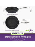Eaziglide Neverstick2 non-stick frying pan, UK version