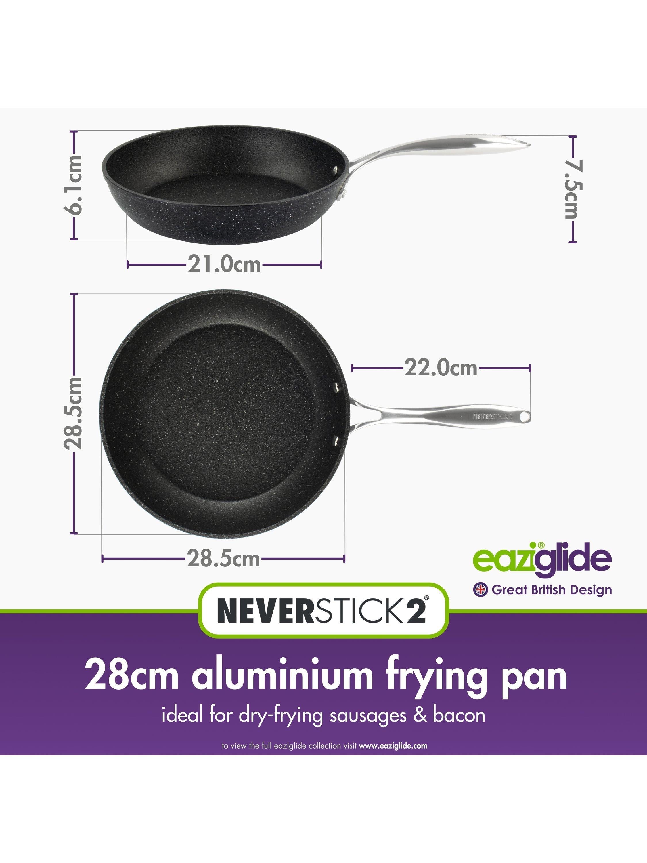 Eaziglide aluminium non-stick frying pan 30cm - British product