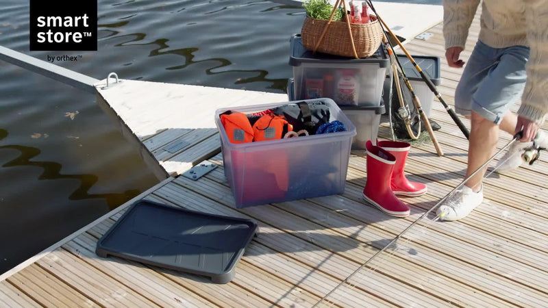 SmartStore dry stackable storage box 33L, imported from the UK