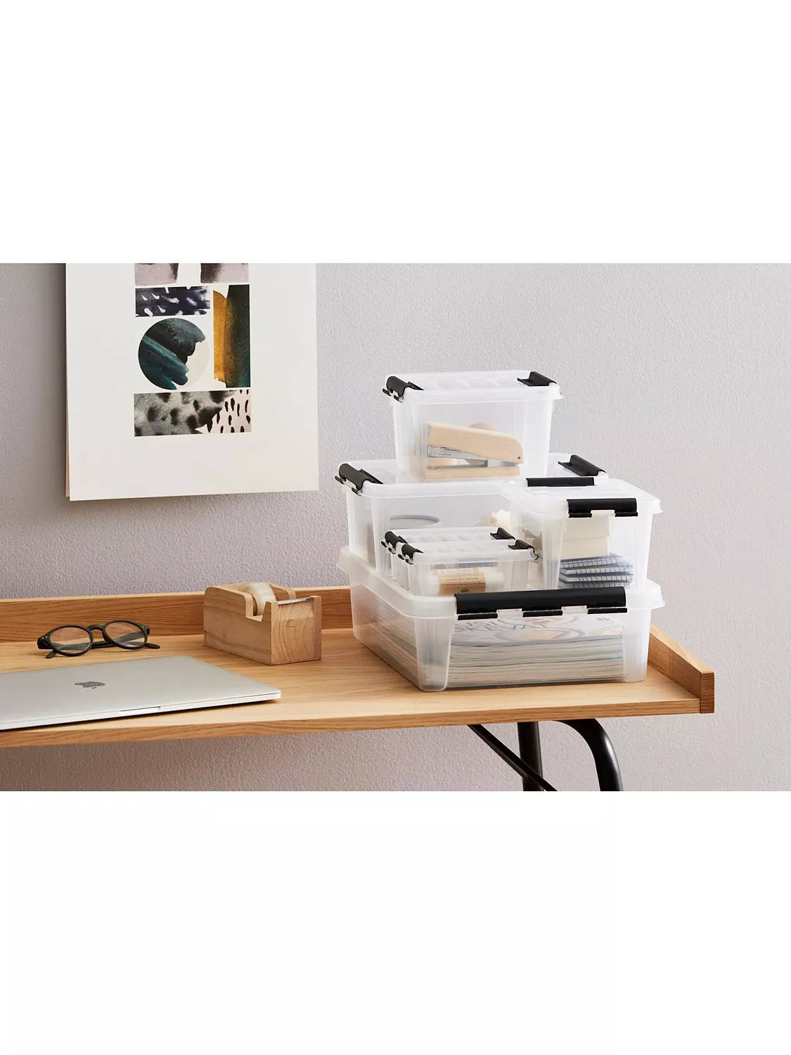 SmartStore Classic plastic storage box 8L - British product