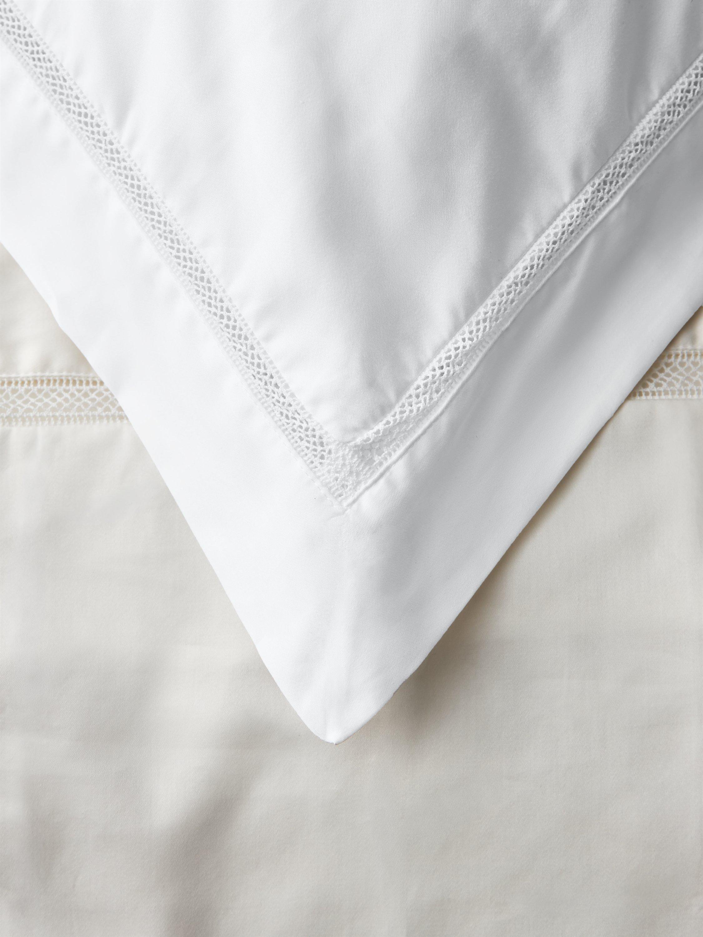 John Lewis Garda Egyptian cotton sateen pillowcase standard - British product