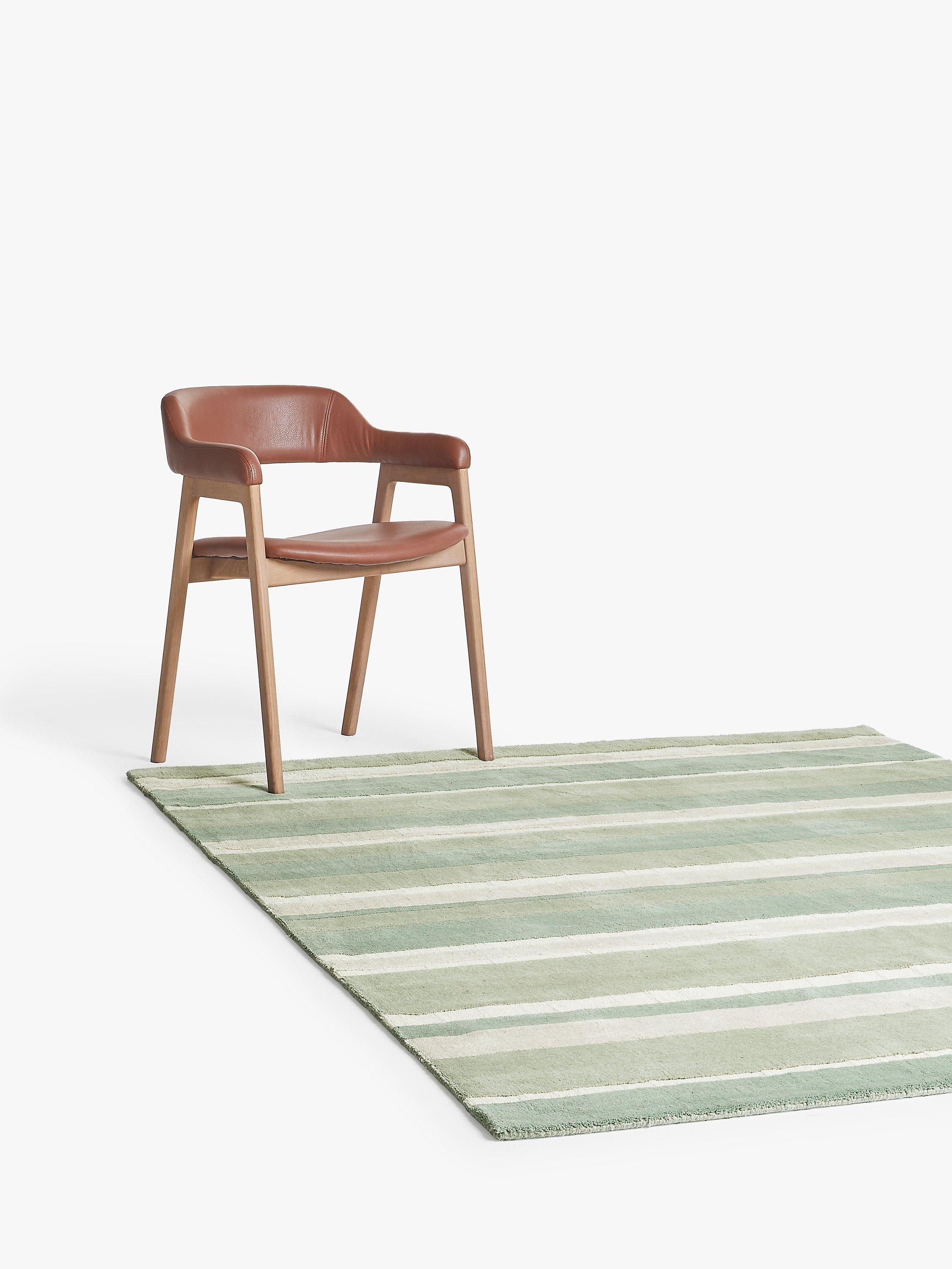 John Lewis Amelia stripe hand loomed rug 150x90cm - British product