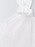 John Lewis baby cotton hat pack of 2 white - British product