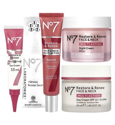 No7 Restore & Renew Firming Regime