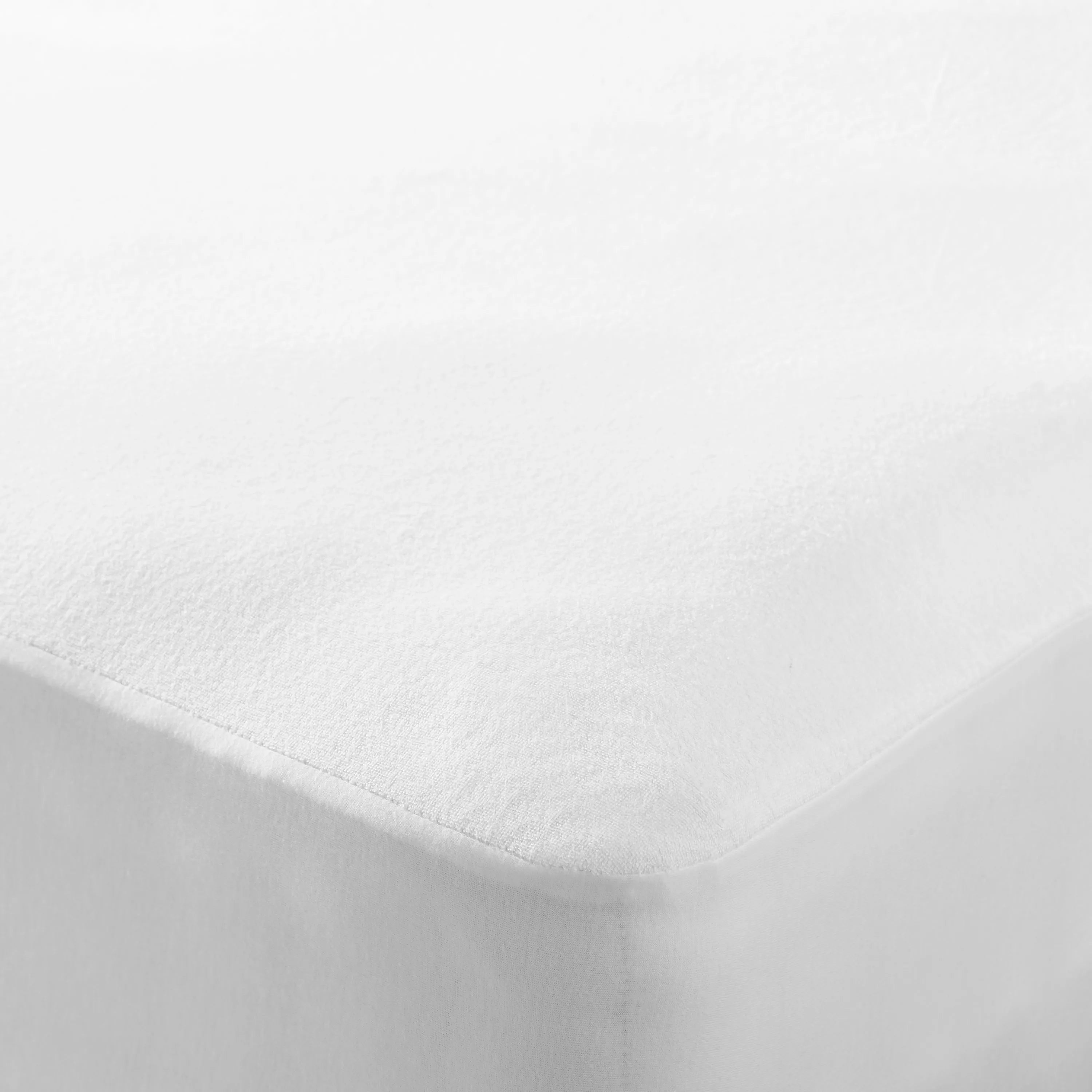 Protecteur de matelas imperméable en éponge blanc John Lewis (marque britannique)