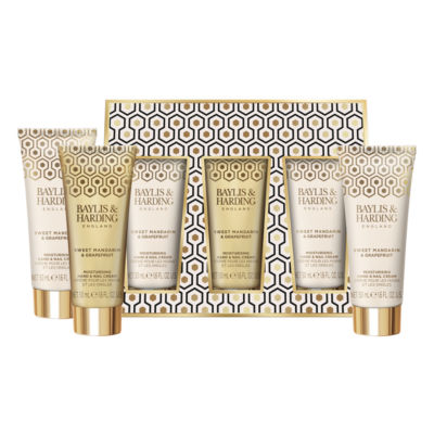 Baylis & Harding hand cream trio Sweet Mandarin & Grapefruit 3x50ml, imported from the UK