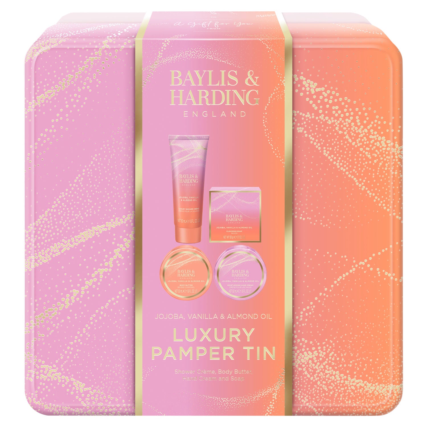 Baylis & Harding Jojoba Vanilla Almond Oil gift set - British product