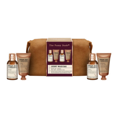 Baylis & Harding luxury wash bag gift set Bergamot Hemp Sandalwood (British brand)