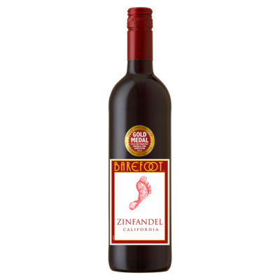 Barefoot Zinfandel red wine 750ml - British product