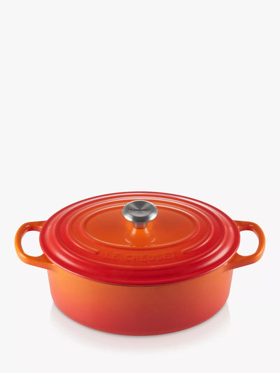 John Lewis Le Creuset Cast Iron Signature Oval Casserole Dish- Buy online at McGrocer