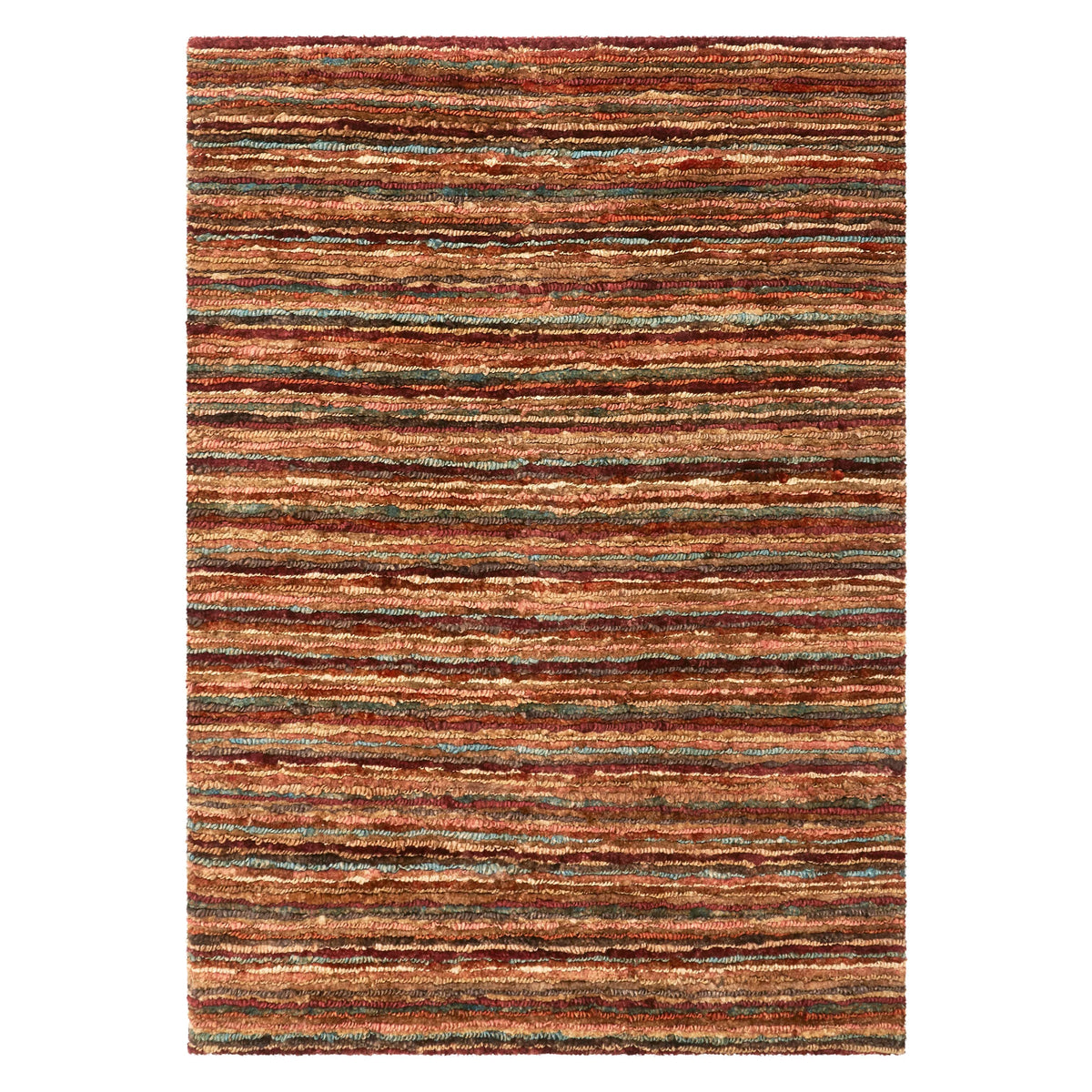 John Lewis rug Rustic Jute Stripe Hand Knotted 150x90cm, UK version