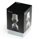 Robert Welch Limbrey candlestick stainless steel walnut, UK version