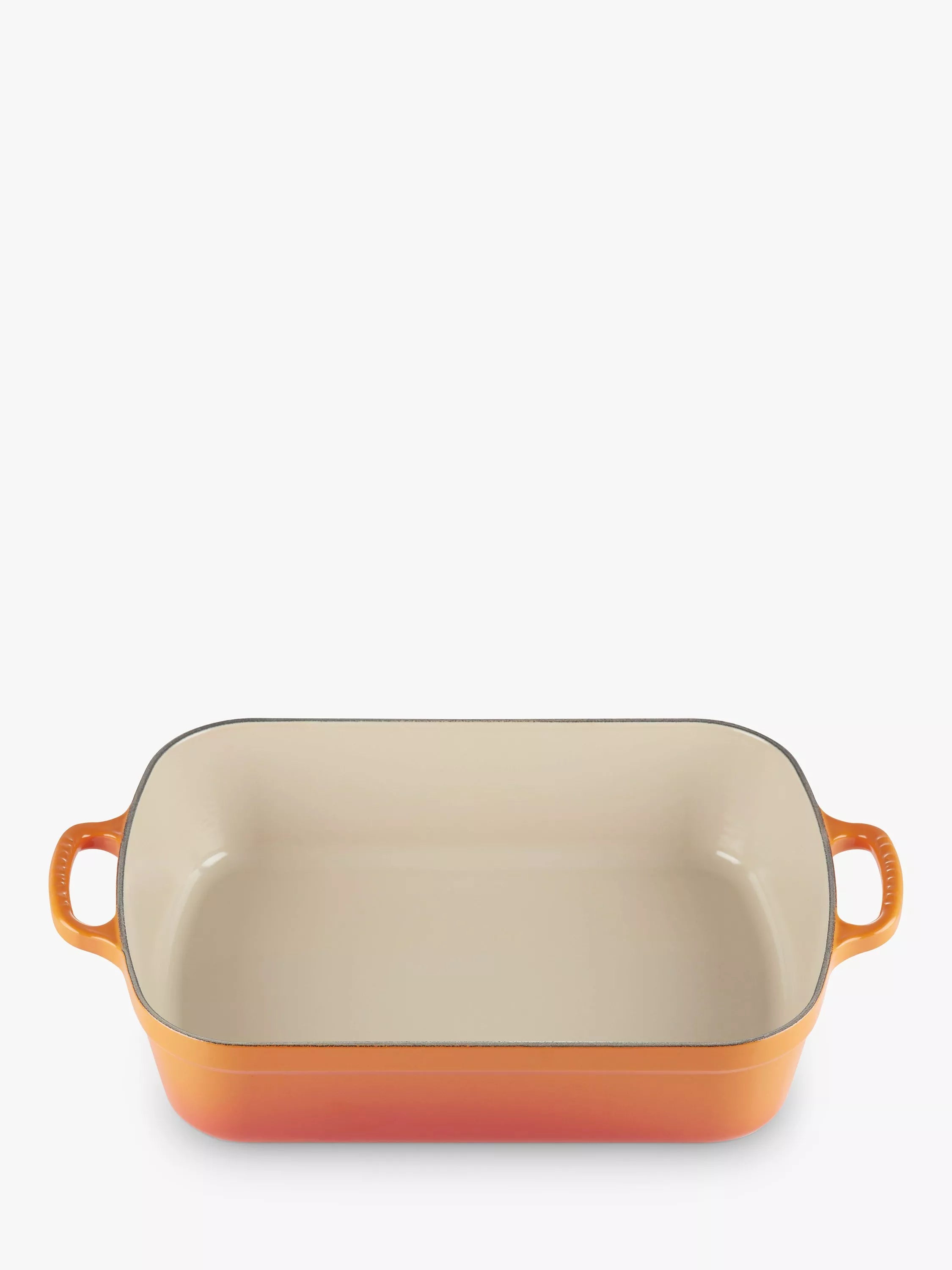 Le Creuset Signature Cast Iron Roaster, Volcanic, 33cm
