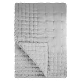 John Lewis Boutique Hotel Silk Quilt, Grey, L260 x W280cm