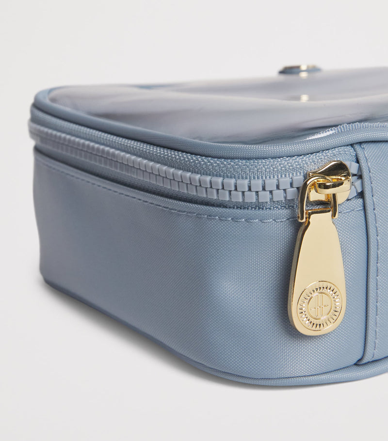 Harrods clear cosmetic bag, UK version