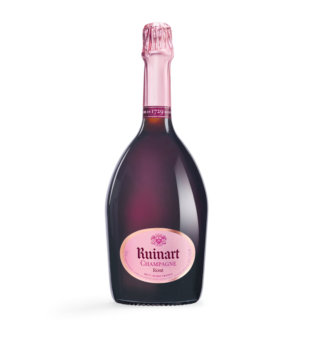 Ruinart Rosé Non-Vintage Champagne 37.5cl, imported from the UK