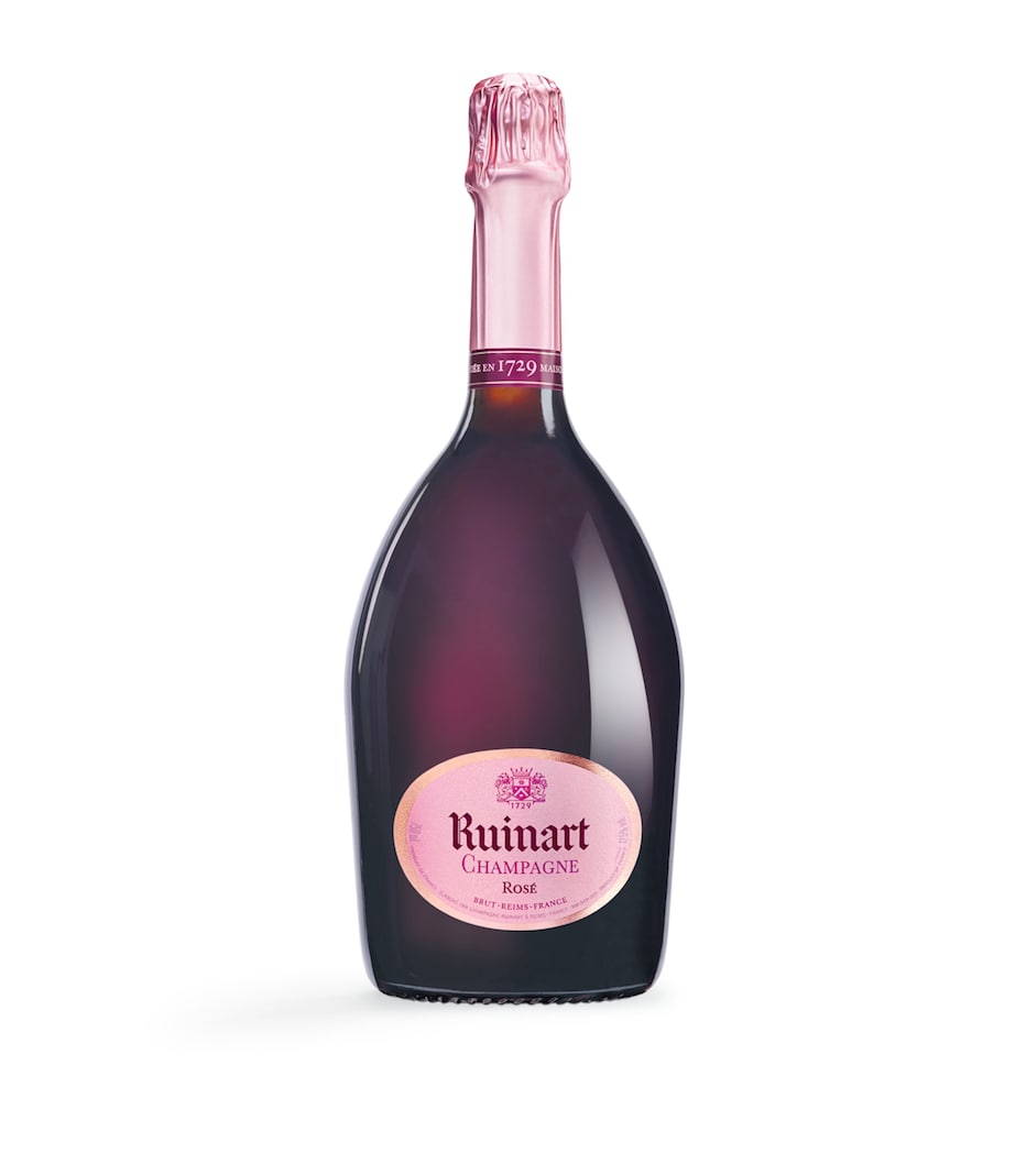 Ruinart Rosé Non-Vintage Champagne 37.5cl, imported from the UK