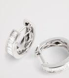 Anita Ko white gold diamond Meryl huggie earrings, UK version