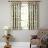 Morris & Co. Strawberry Thief curtains Duck Egg 137x167cm, UK version