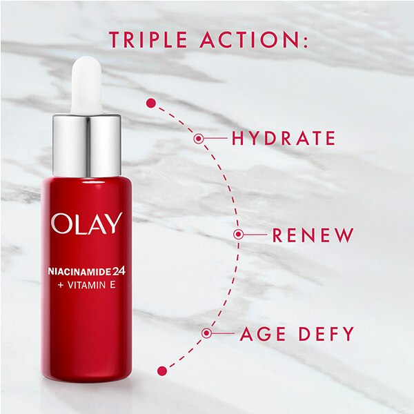 Olay Niacinamide 24 + Vitamin E Age Defy Serum 40ml GOODS Superdrug   